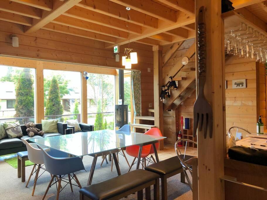 浅間山を眺めるフインランドログハウス Karuizawa Exteriör bild