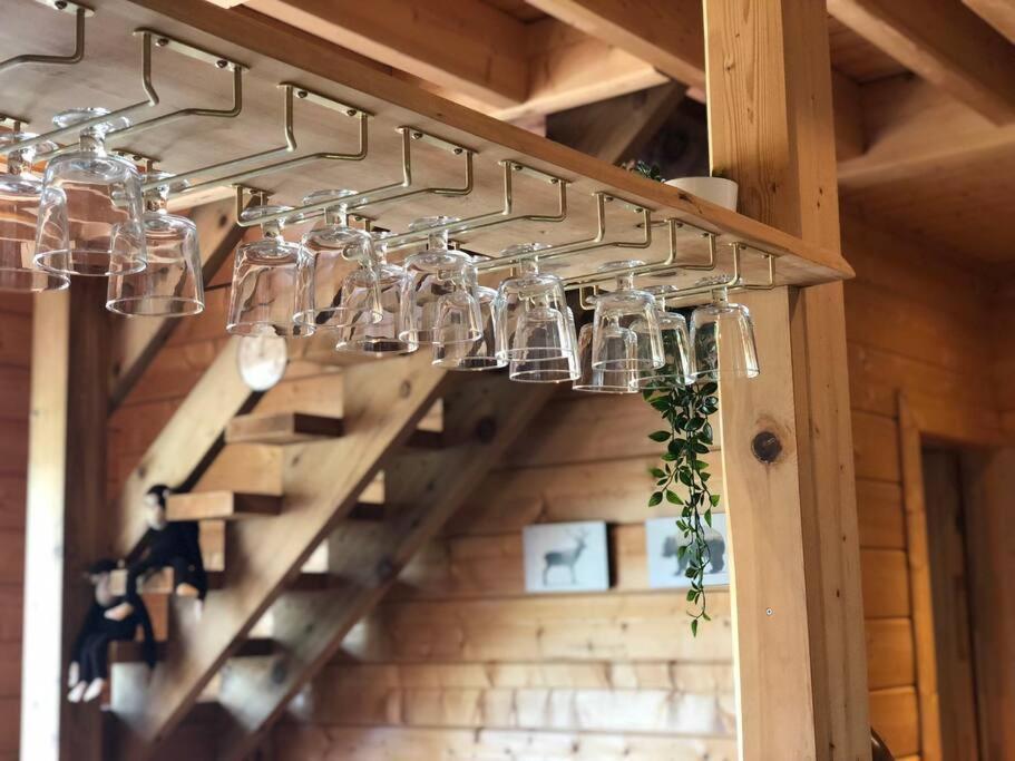 浅間山を眺めるフインランドログハウス Karuizawa Exteriör bild