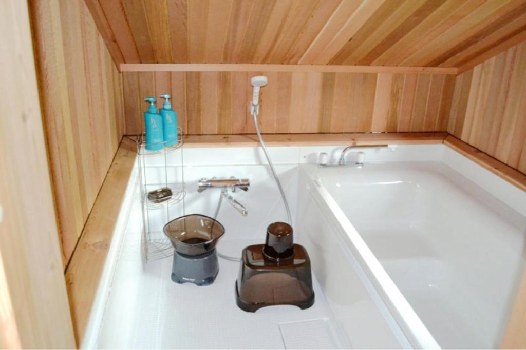 浅間山を眺めるフインランドログハウス Karuizawa Exteriör bild